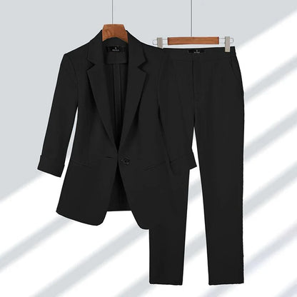 Elegantes Blazer- und Hosenset  - Chrysta