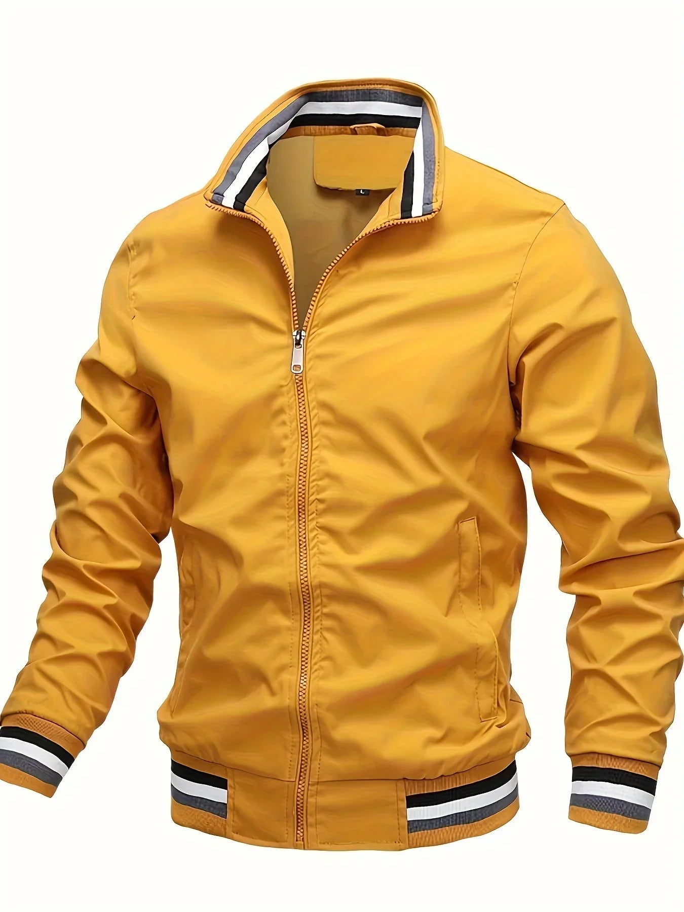 Herren Übergangsjacke mit Kragen - Sportlich & Vielseitig