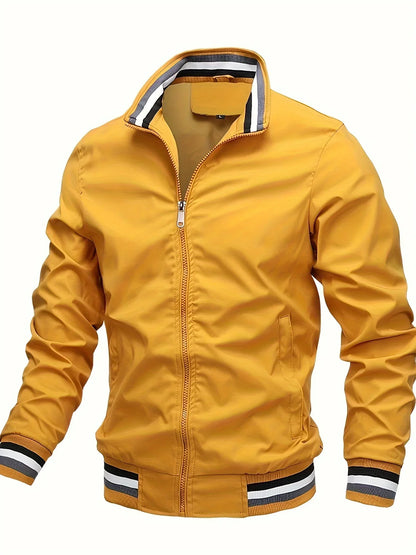 Herren Übergangsjacke mit Kragen - Sportlich & Vielseitig