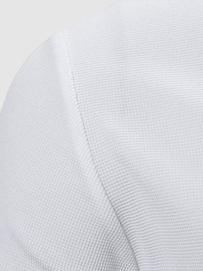 Claude - Paisley Farbschnitt Kurzarm Polo