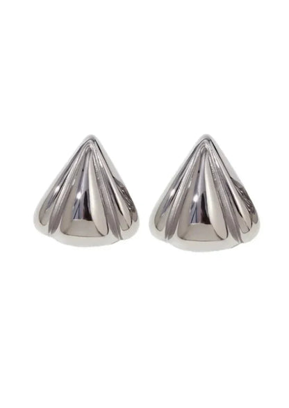 Bonafita Triangular Dome Ohrringe