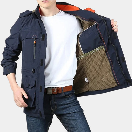 Sommer-Cargo-Jacke für Männer - Damond Stylisch und funktionell