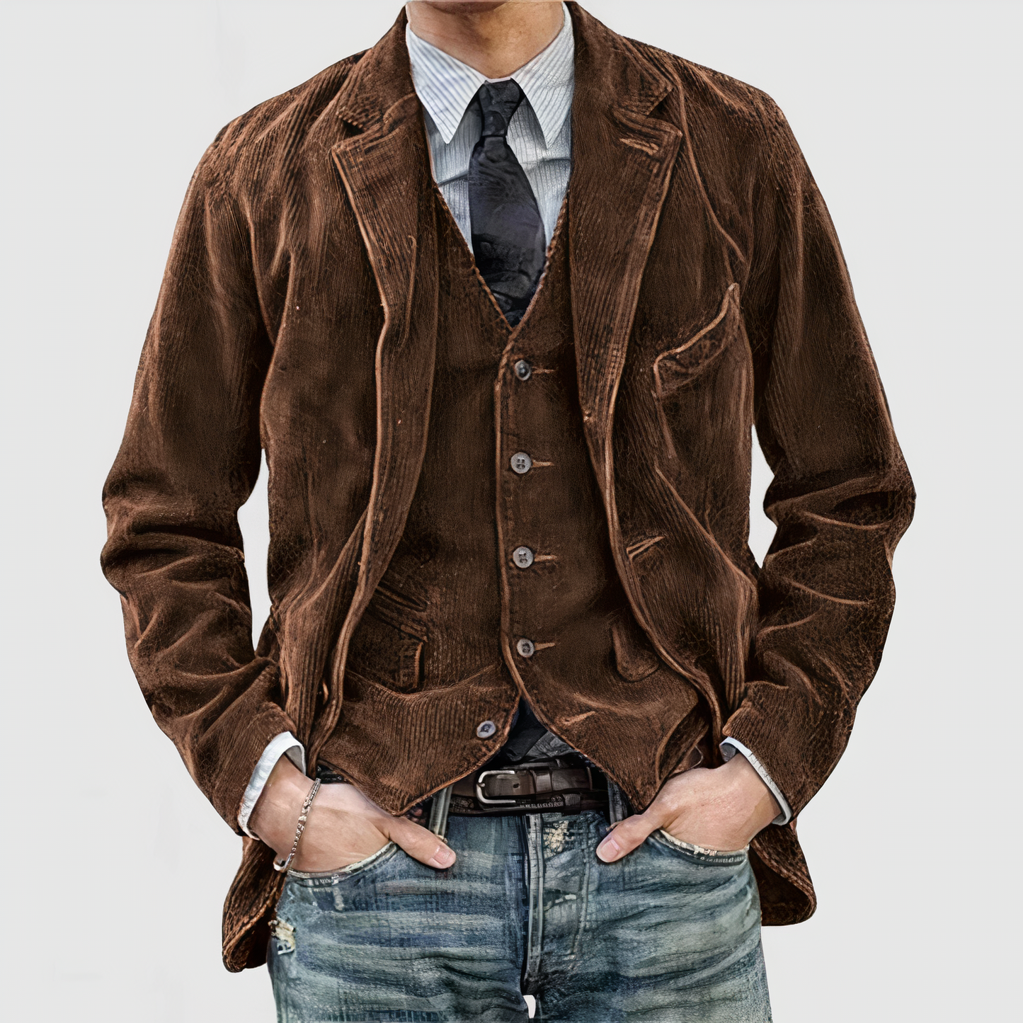 Lässige Kordjacke - Elliot