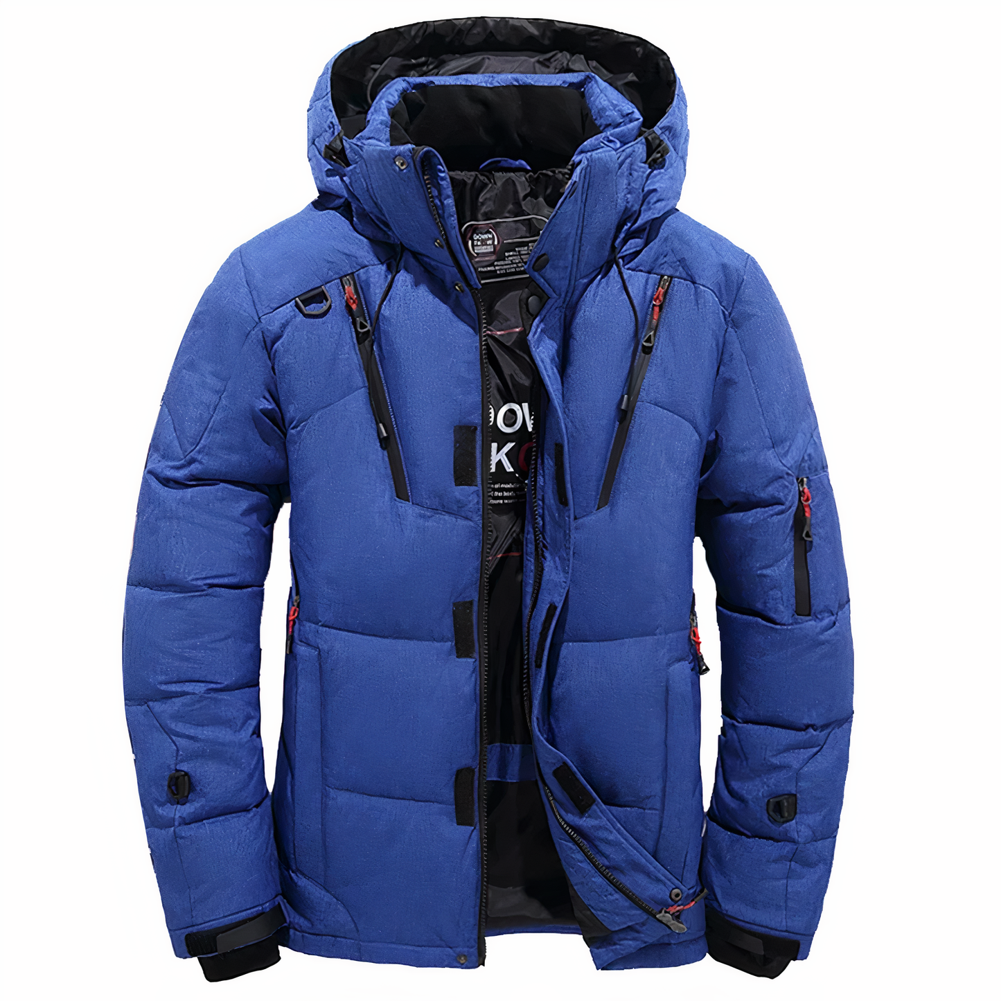 Hochwertige Winterjacke für Herren mit abnehmbarer Kapuze - Goose