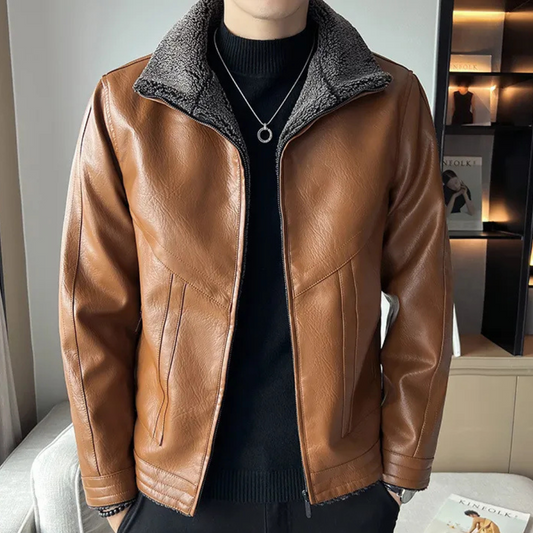 Trendy Casual Motorradjacke für Männer