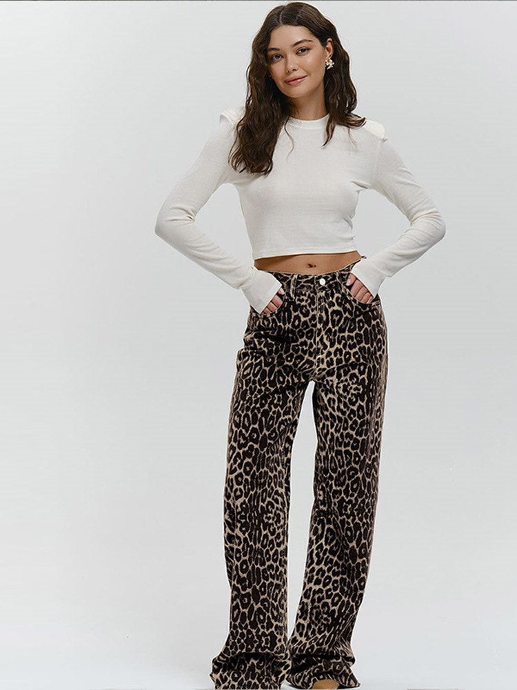 Benni - Floral Print Palazzo Lounge-Hosen für Damen