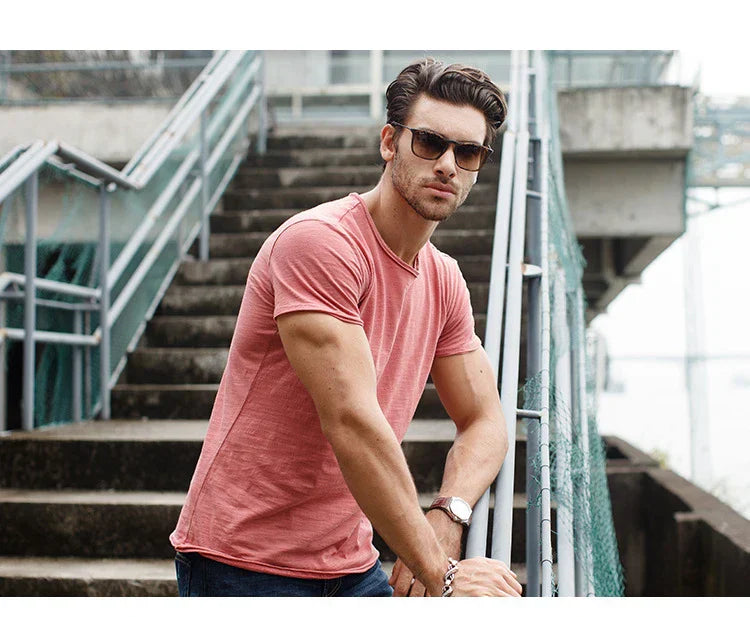 Herren T-Shirt aus Baumwolle