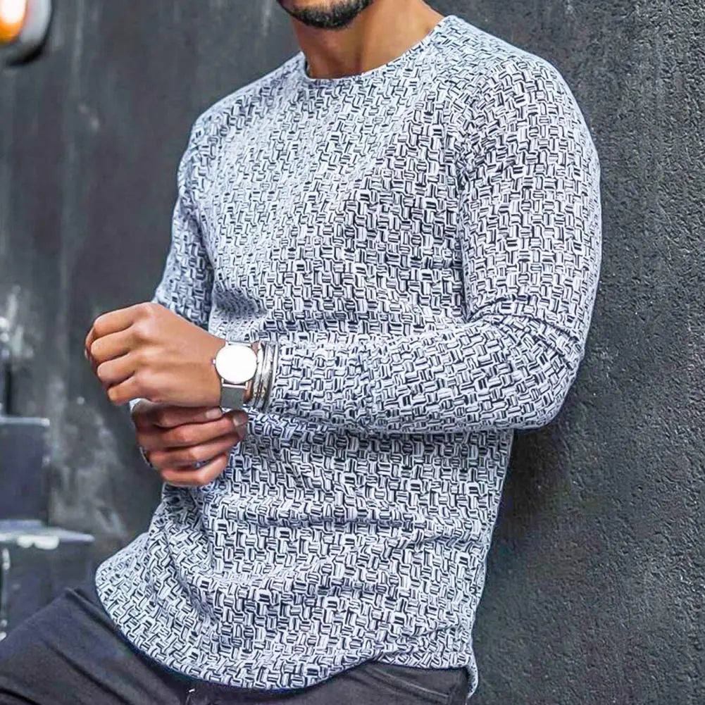 Langärmeliges T-Shirt für Männer - Idris