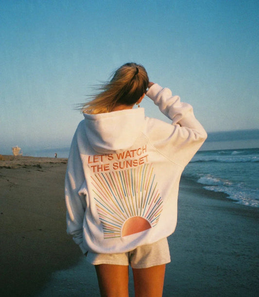 Katie | Stilvoller Sonnenuntergang Hoodie