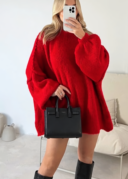 Lässige Strickjacke in Übergröße - Ines