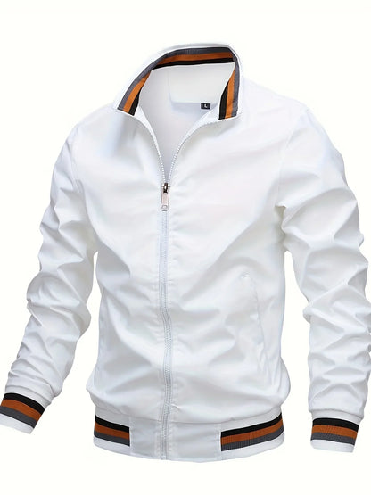 Herren Übergangsjacke mit Kragen - Sportlich & Vielseitig