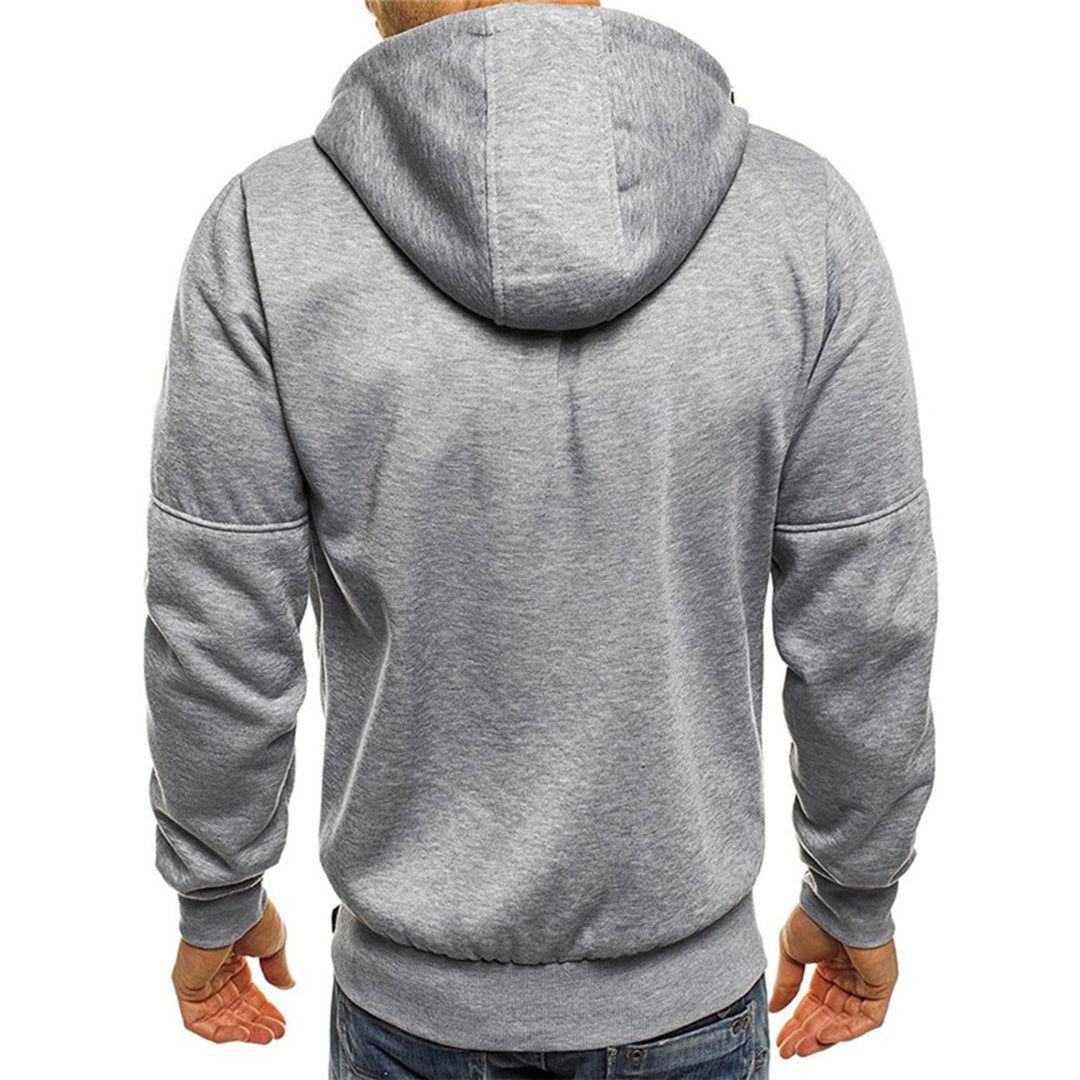 JACKS - Stylischer Herren-Kapuzenpullover mit Reißverschluss und Kapuze