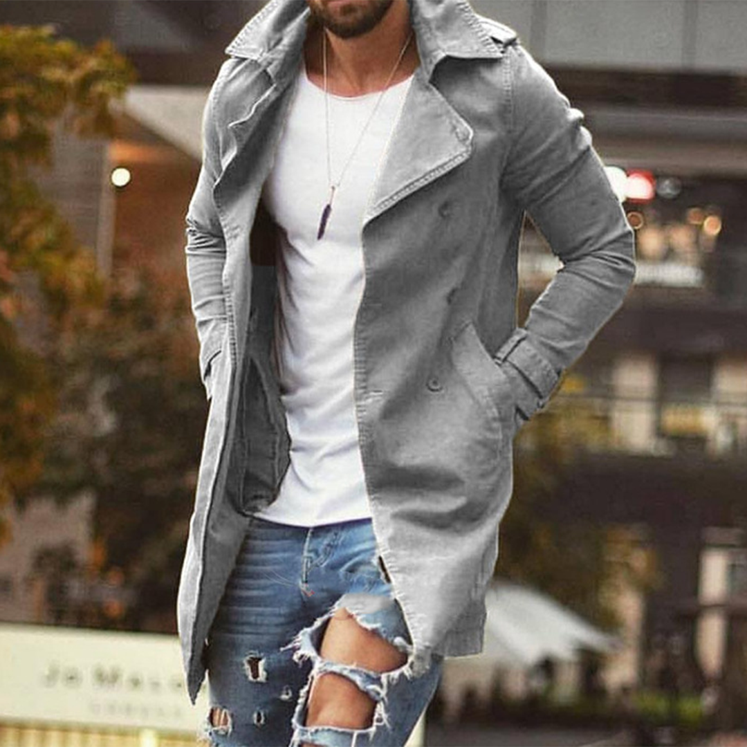 JAKAI - Elegante lange Jacke für Damen und Herren