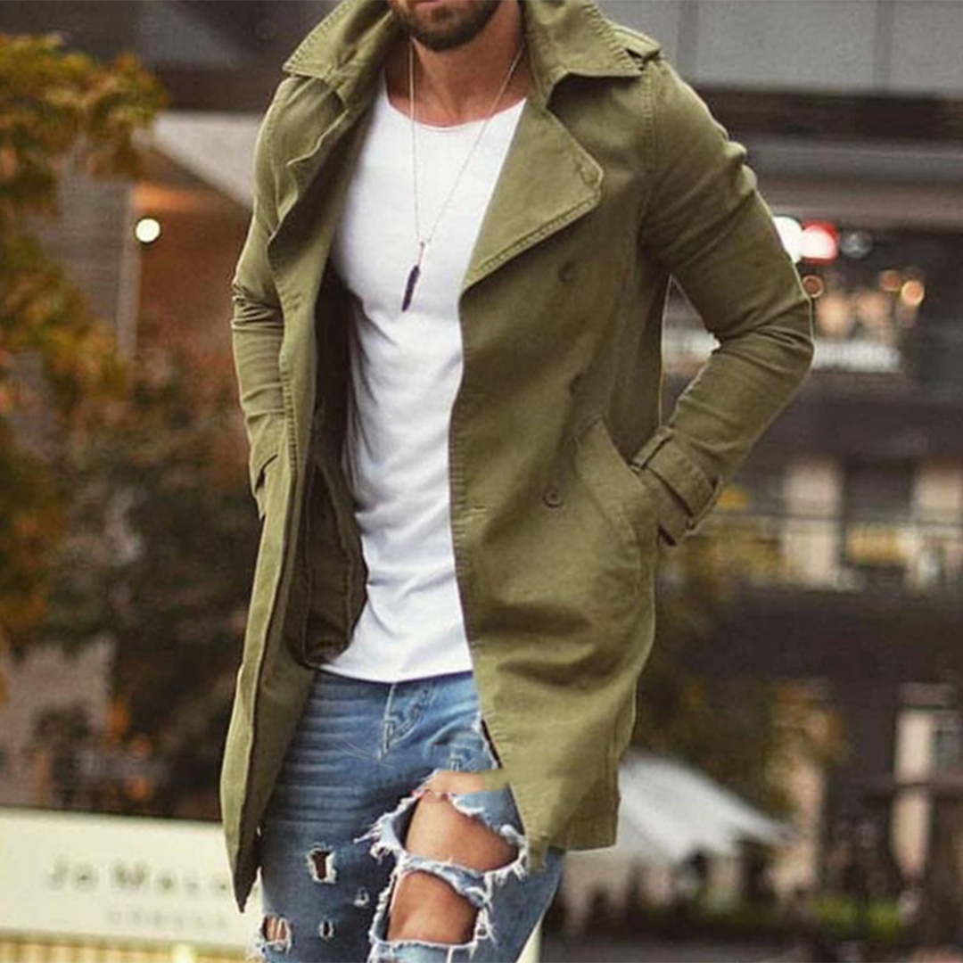 JAKAI - Elegante lange Jacke für Damen und Herren
