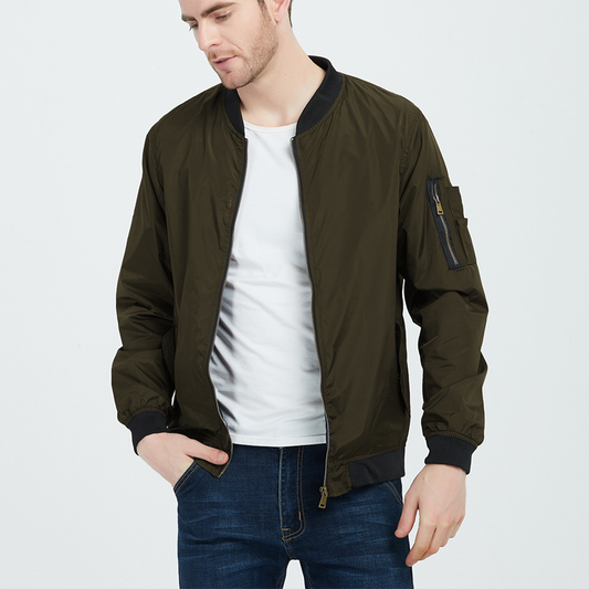 JAYDEN - Retro-inspirierte Bomberjacke für Männer