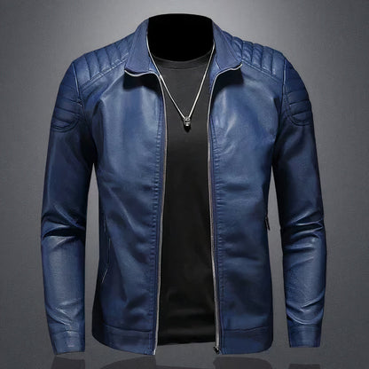 Herren Leder-Bomberjacke - Karl