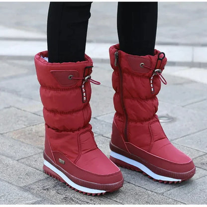 Wasserdichte Plateaustiefel - Keyla