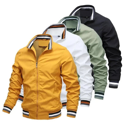 Herren Übergangsjacke mit Kragen - Sportlich & Vielseitig
