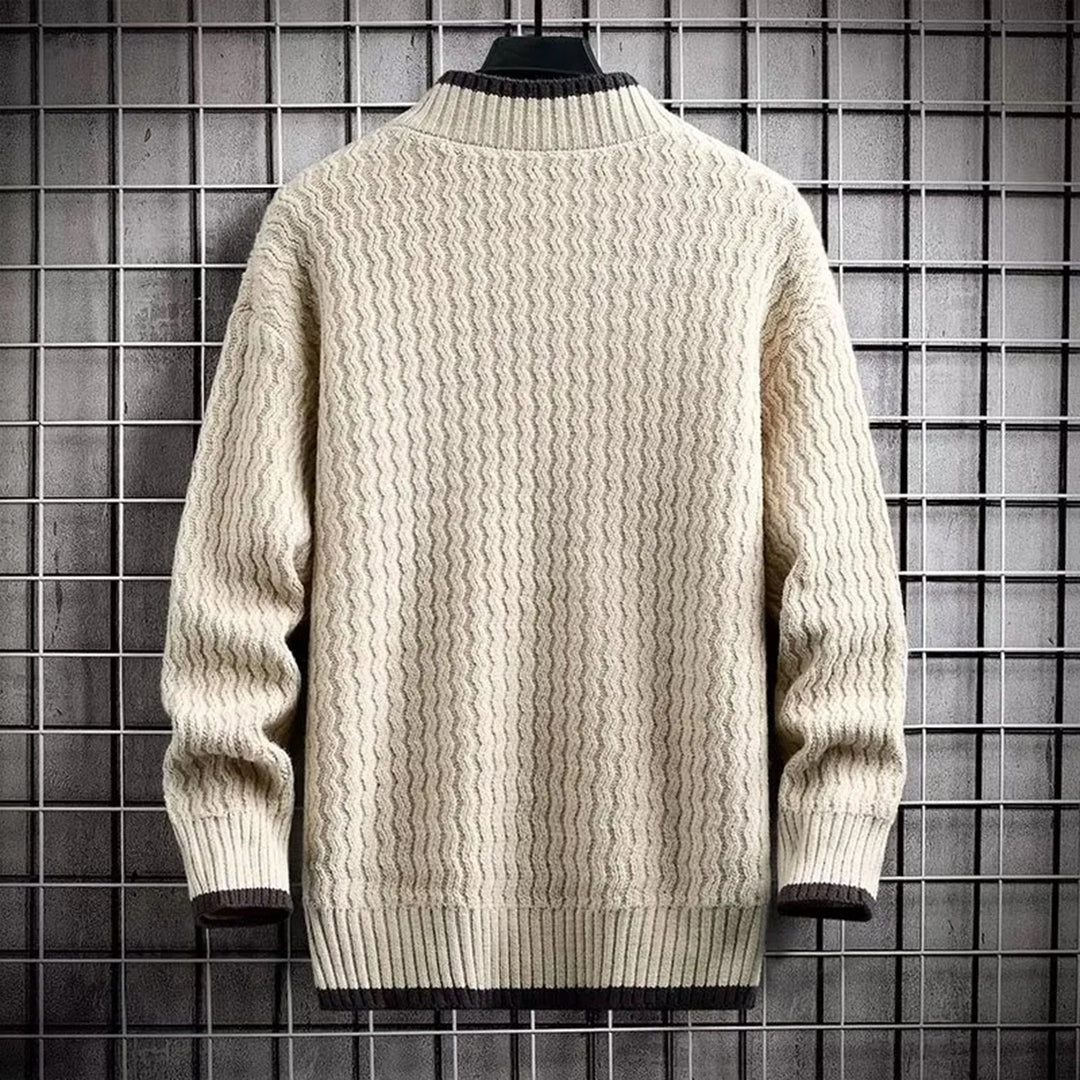 LEROY - Luxuriöser weicher Pullover mit einzigartigem Grobstrick