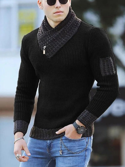 Gestrickter Pullover im Vintage-Stil für Männer - Lawrence