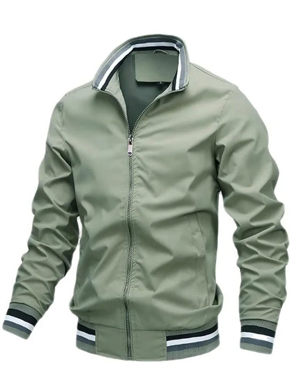 Herren Übergangsjacke mit Kragen - Sportlich & Vielseitig