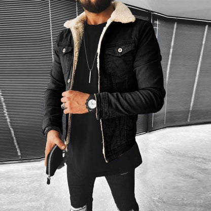 Stylische Leo-Jeansjacke für Männer