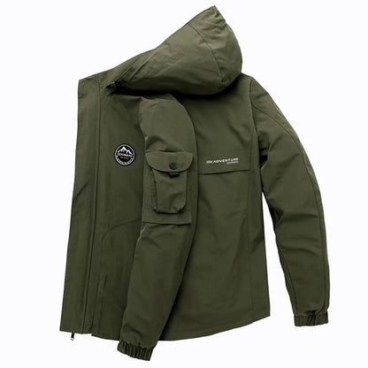 Mason - Stylische Bomberjacke für Männer mit praktischer Kapuze