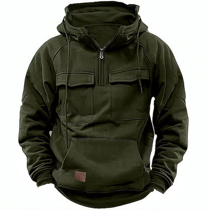 Michel™ - Weicher Wollwinterpullover mit Reißverschluss