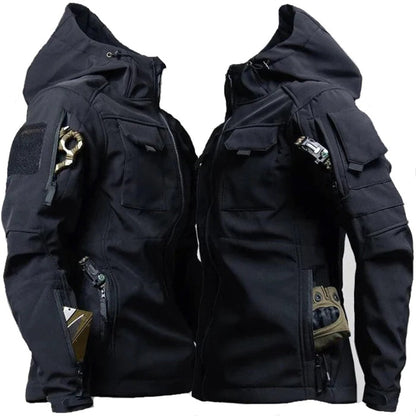 HUBERT - Stylische Field Jacket mit verstellbarer Kapuze