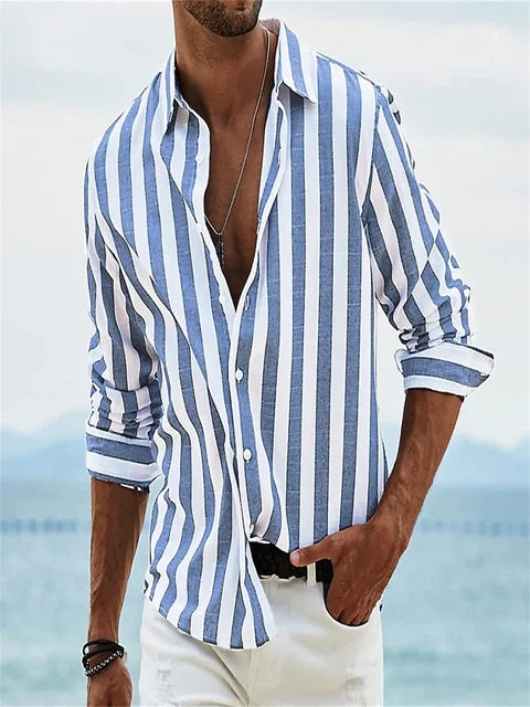 Lorenzo | Hemd mit lässigem Streifendesign für Herren