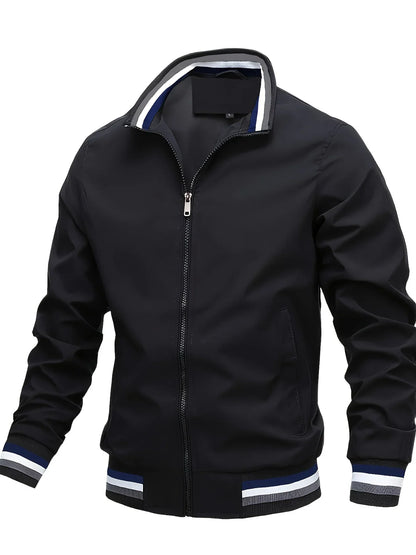 Herren Übergangsjacke mit Kragen - Sportlich & Vielseitig