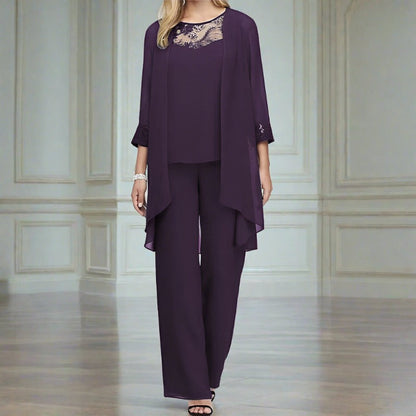 Bonafita Pascalle – Elegantes Dreiteiliges Damen Baumwollset