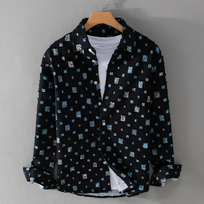 Nathan - Herren Denim Hemd