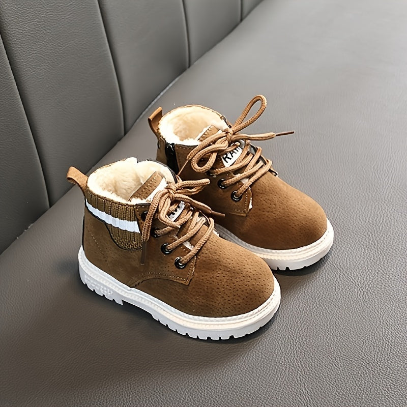 Skylar - KiddieStep: Entspannte Winterfleece Kinderschuhe