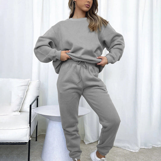 Fudus | Modischer Freizeit Langarm Sweatshirt Anzug