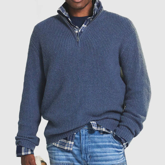 Jérôme™ - Zipper-Pullover aus Baumwolle
