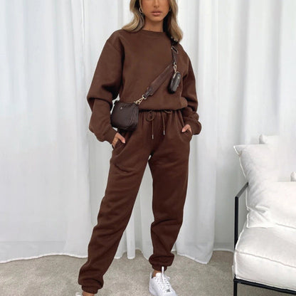 Fudus | Modischer Freizeit Langarm Sweatshirt Anzug