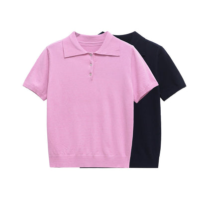 Fudus | Zarte Ausschnitt Strickbluse