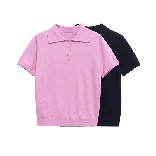 Fudus | Zarte Ausschnitt Strickbluse