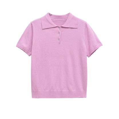 Fudus | Zarte Ausschnitt Strickbluse