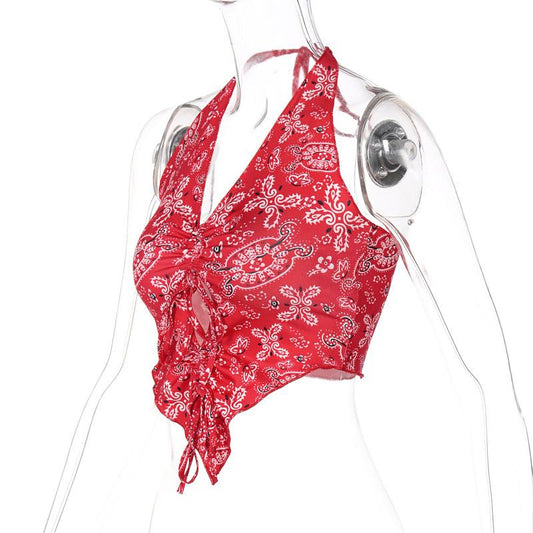Fudus | Halter Rückfrei Schulterfrei Top