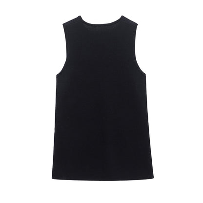 Fudus | Basic Frühling Ärmellos Top