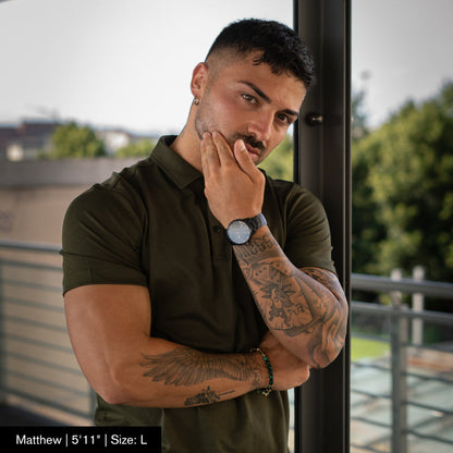 Maximilian | Herren-Poloshirt mit geruchsneutralisierender Technologie für aktiven Komfort