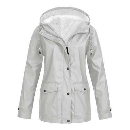 Ava | Stylische wasserdichte Damen-Winterjacke