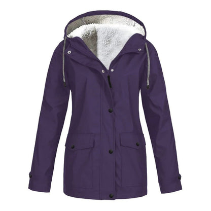 Ava | Stylische wasserdichte Damen-Winterjacke