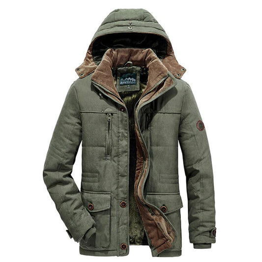 Colton - Stylische Winterjacke für Männer mit Fleece-Futter