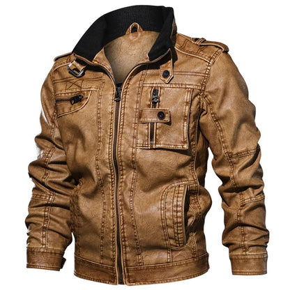 Gabriel | Luxuriöse Lederjacke mit Stil