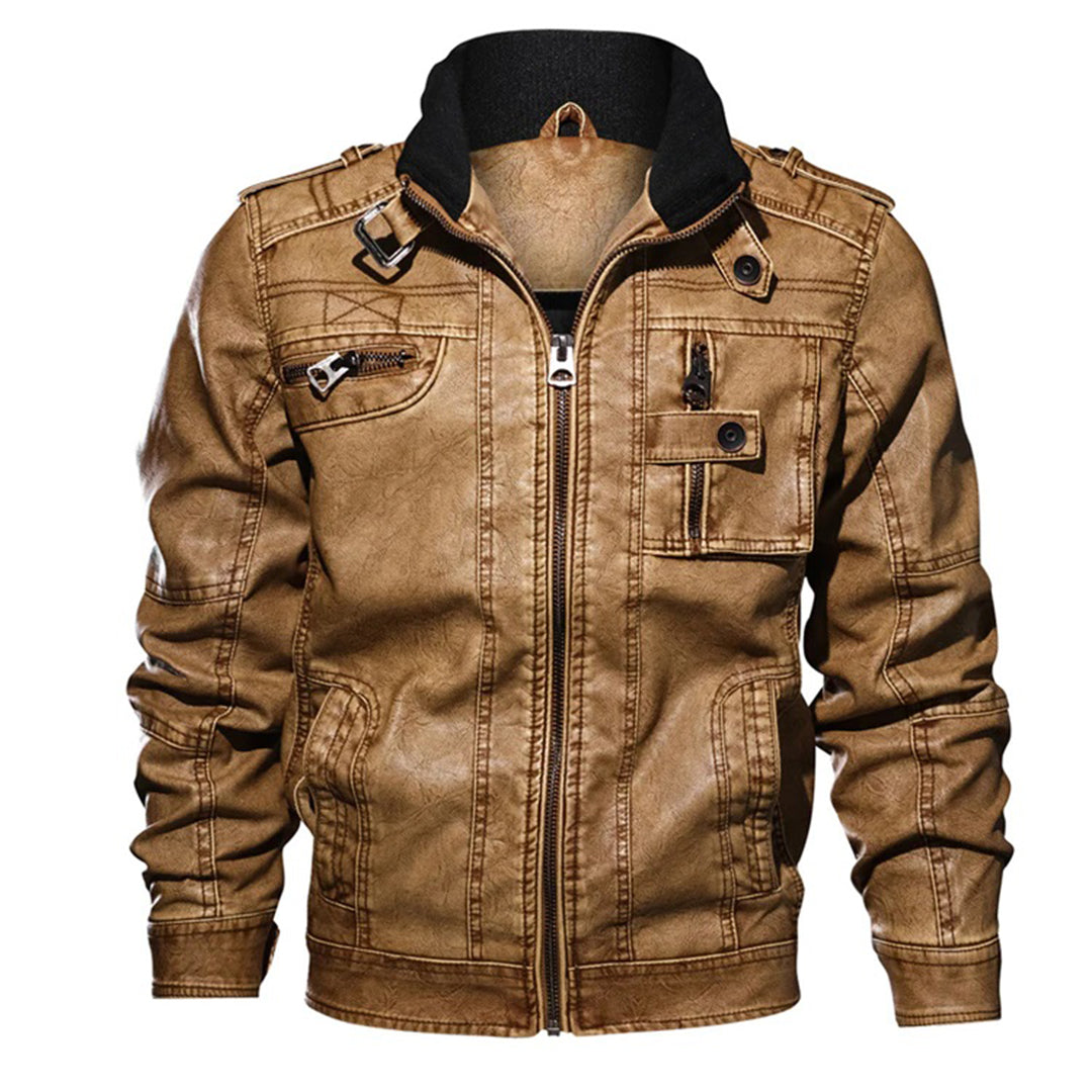 Gabriel | Luxuriöse Lederjacke mit Stil