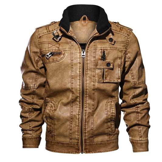 Gabriel | Luxuriöse Lederjacke mit Stil