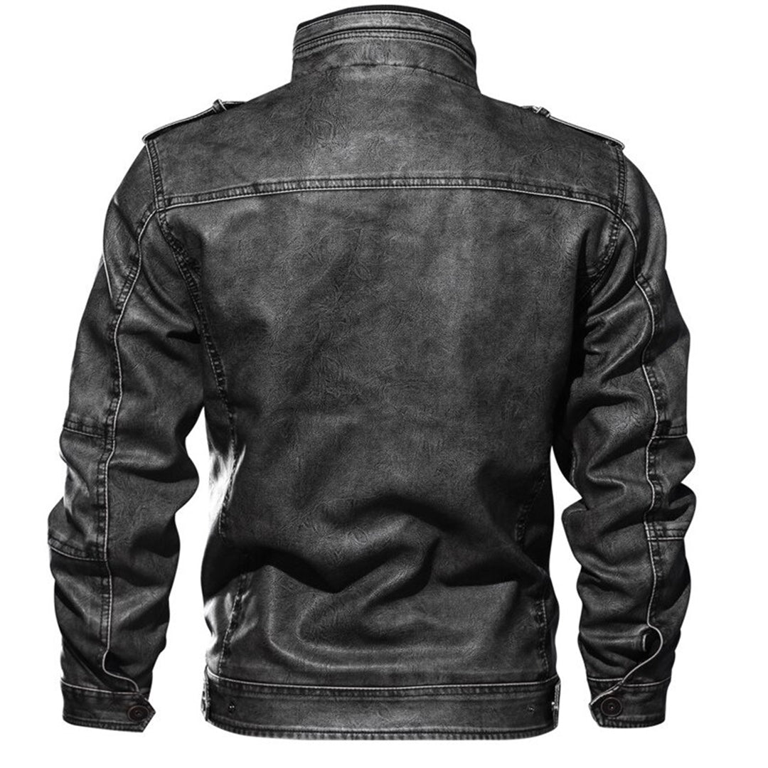 Gabriel | Luxuriöse Lederjacke mit Stil